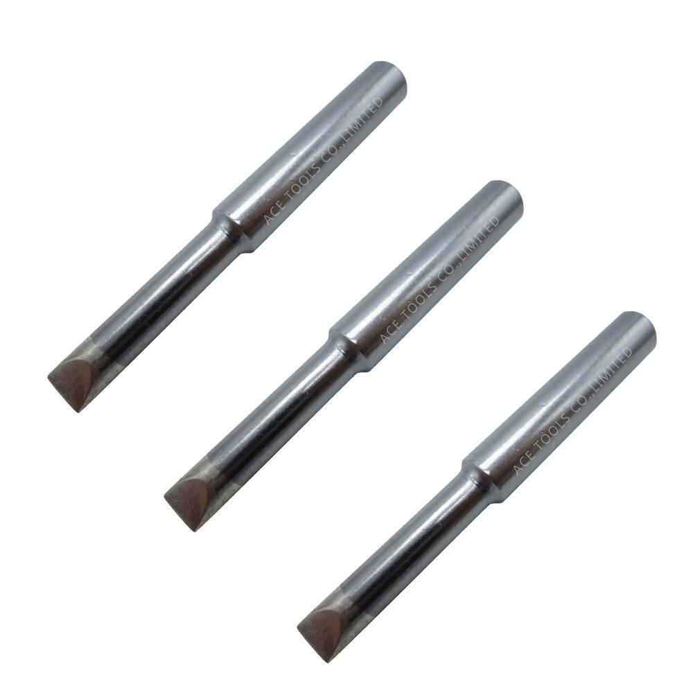 3 Pieces MTG21-D Soldering Tips Replace Fit WELLER WLC200 SPG80 SP80NUS SP80NEU SPG80L Station Iron Nozzle Bit Handle Pencil