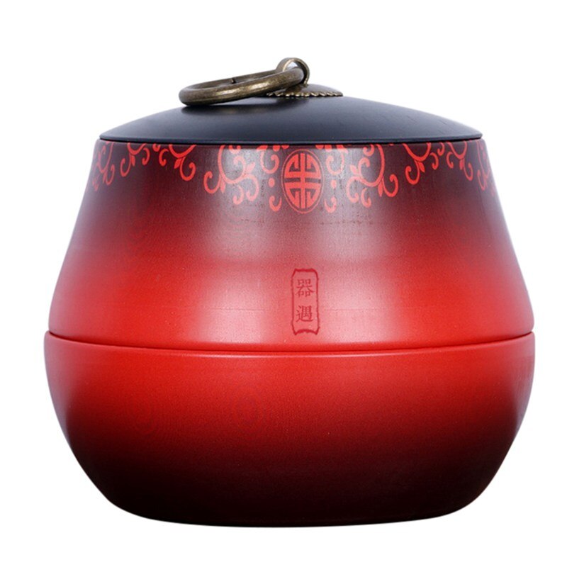 Metal Tins Tea Packaging Cans Kitchen Tea Box Jar Storage Holder Sweetmeats Candies Cans Tinplate Tea Empty Storage Box: E