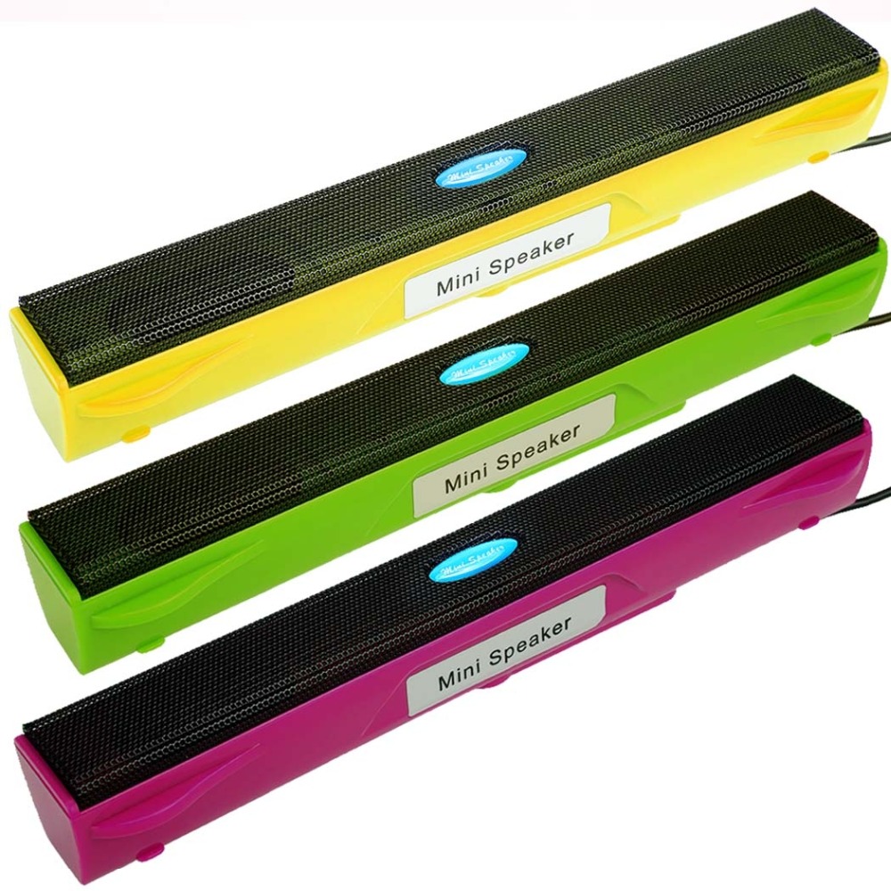 Kannettava kannettava tietokone/tietokone/pc kaiuttimen vahvistin kaiutin usb soundbar soundbar stick musiikkisoitin kaiuttimet kannettavalle tabletille