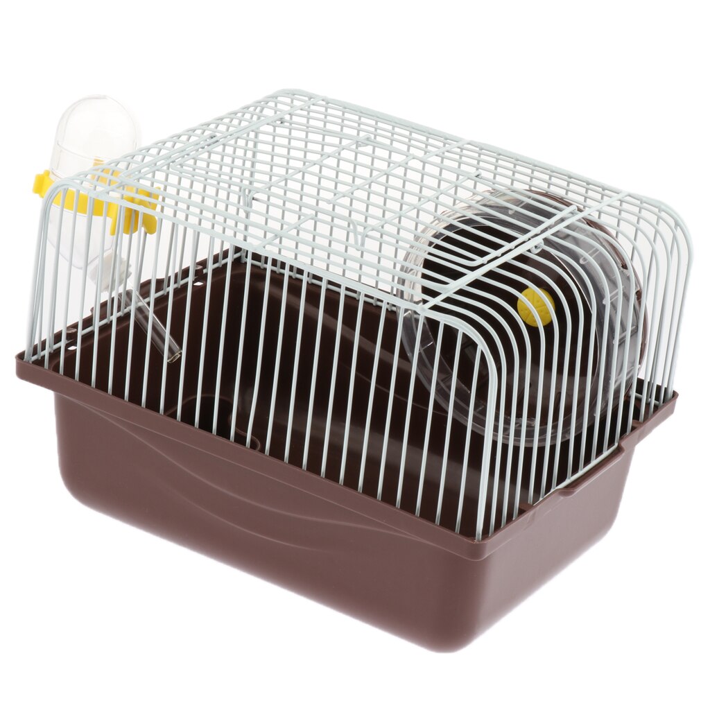 Hamster Maus Wc Gerbile KäFeige Transport KäFeige Kasten Schlecht mit Lauf Rad Haustier Spielzeug Haus Schlecht Wasser Flasche Gericht Liefert