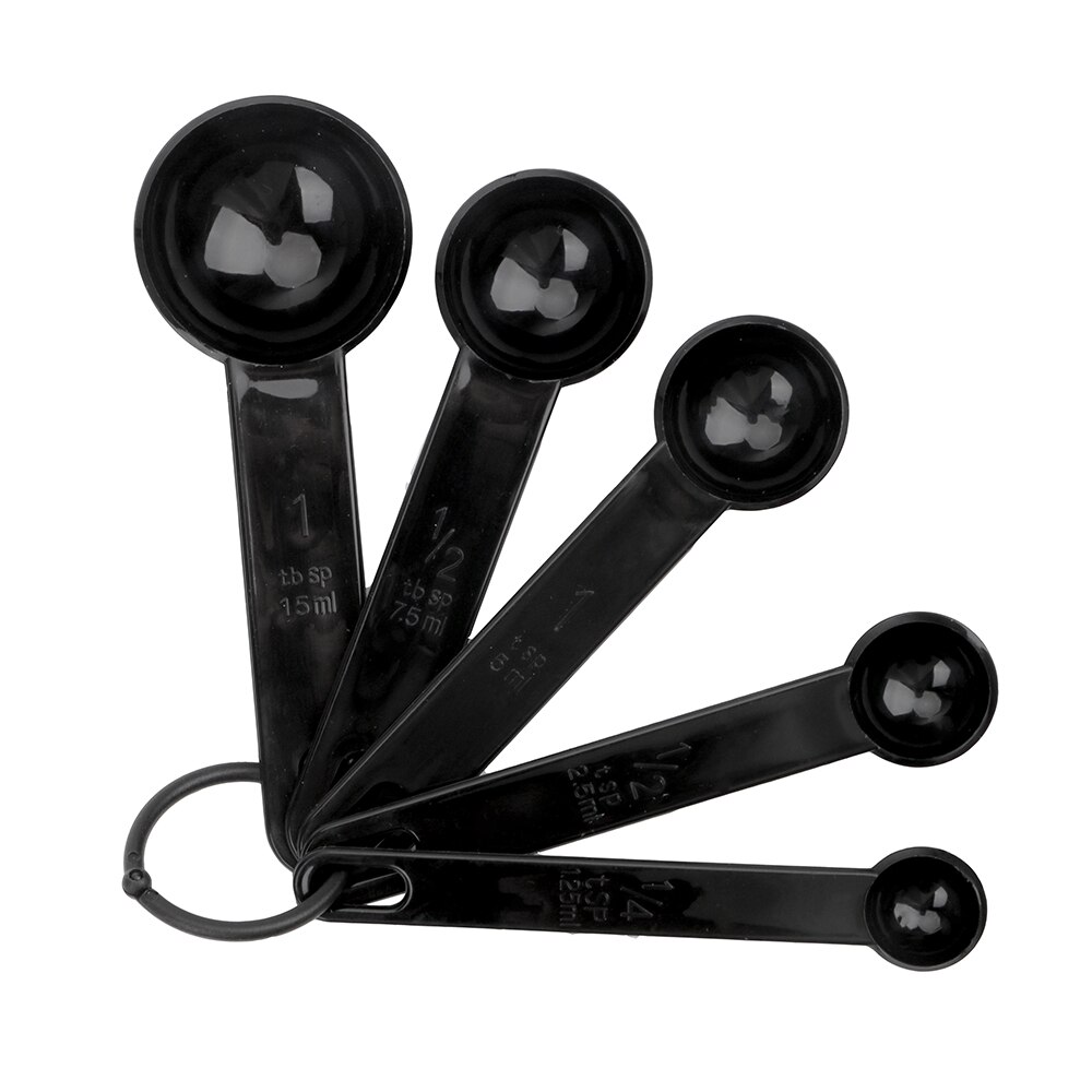 5 piece/Set Plastic Measuring Spoon Baking Tool For Baking Coffee Tea 1.25ml/2.5ml/5ml/7.5ml/15ml Measure Tool