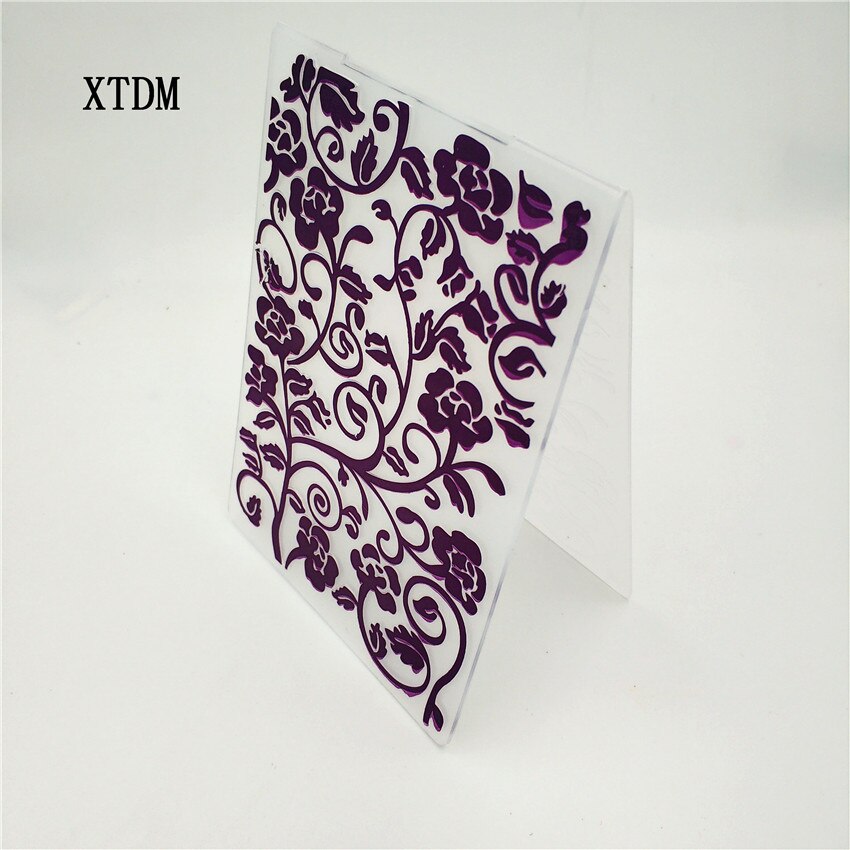 plastic bloom flower template craft card making paper card album wedding decoration scrapbooking Embossing folders