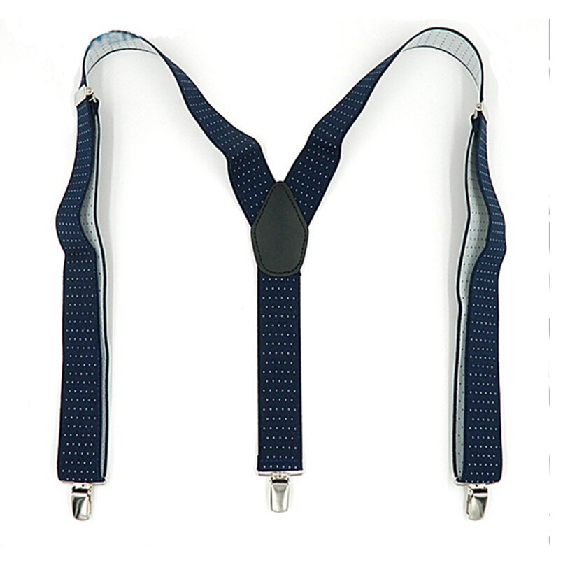 Tirantes para hombre y mujer, pantalones vaqueros, pantalones con tirantes elásticos, accesorios de ropa, color blanco y negro,