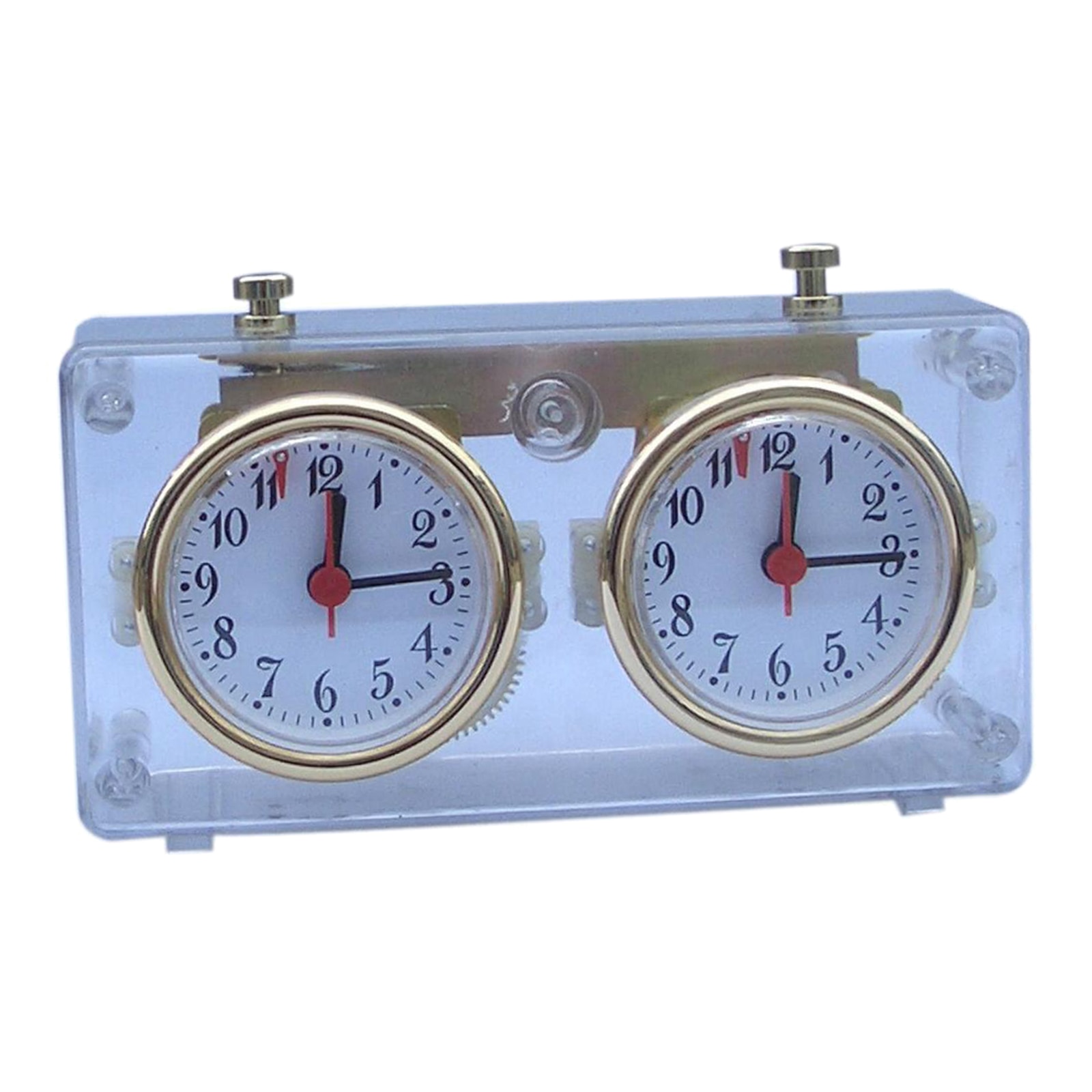 1pc Competition Game Analog Chess Clock Timer Accurate for Board Games No Battery Needed