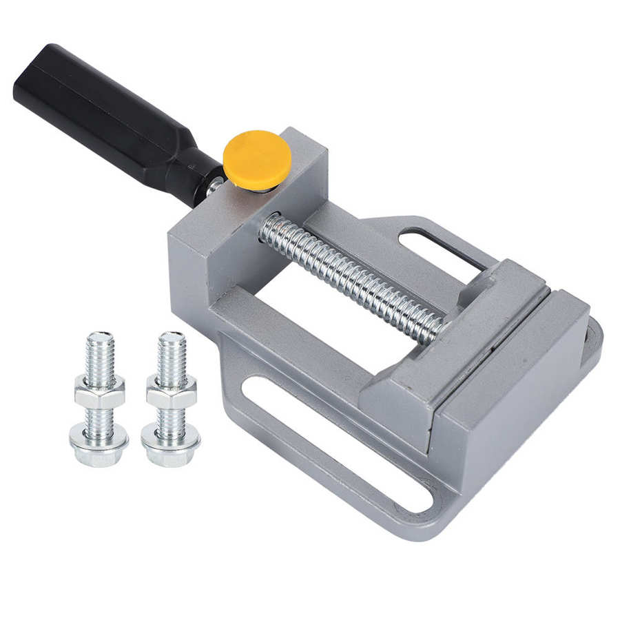 Mini Vise Workbench Vice Aluminum Alloy Flat-nose Pliers Household Milling Machine Quick Clamping Right-angle Pliers