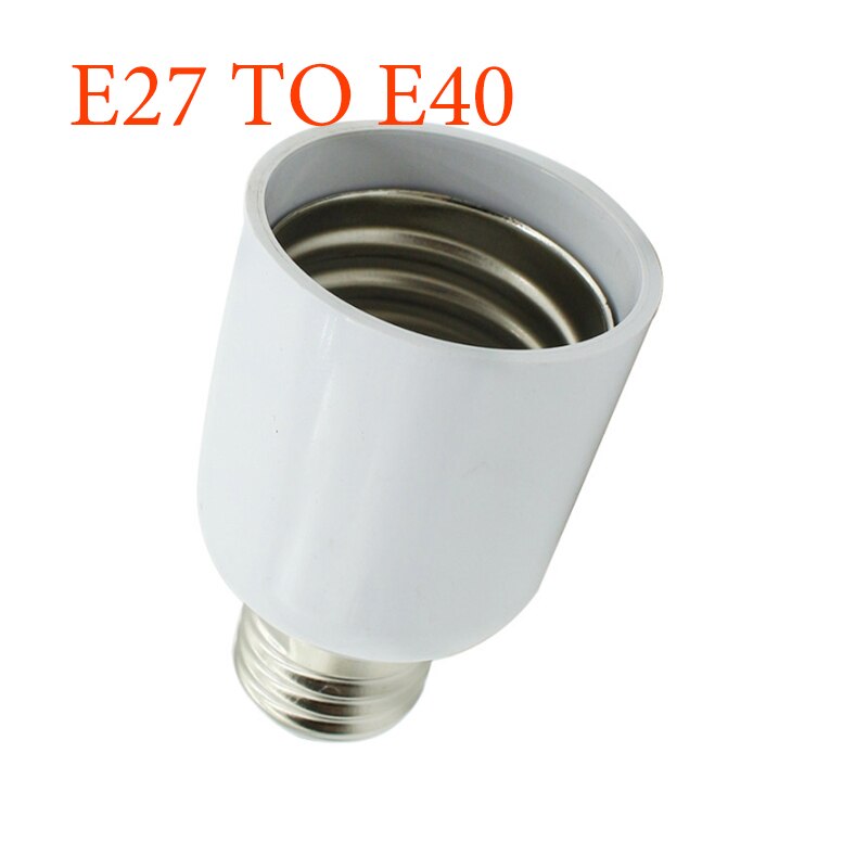 E27 to e40 kantaa led cfl halogeeni valot lampun polttimo kanta sovittimen muuntaja valo lampun pidike sovitettava polttimo lampun pidike pohja