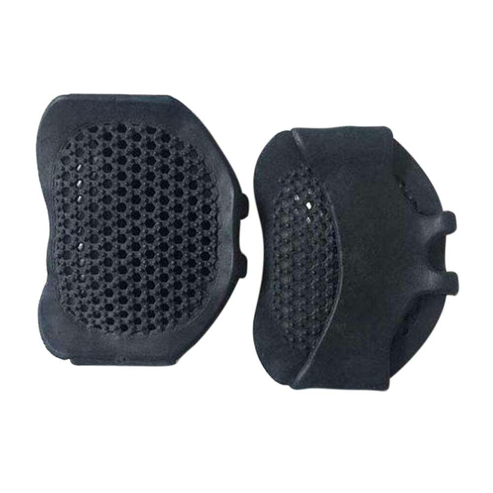 Unisex Siliconen Onzichtbare Hollow Voorvoet Pad Herbruikbare Foot Pain Relief Pads Ademend Licht Voeten Kussen: Black