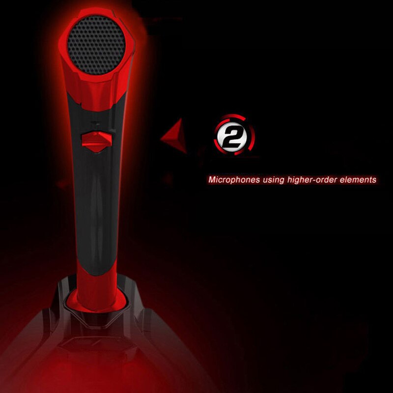 Computer Wire Microphone Desktop Omnidirectional Condenser PC Laptop Microphone for Gaming Live GK99