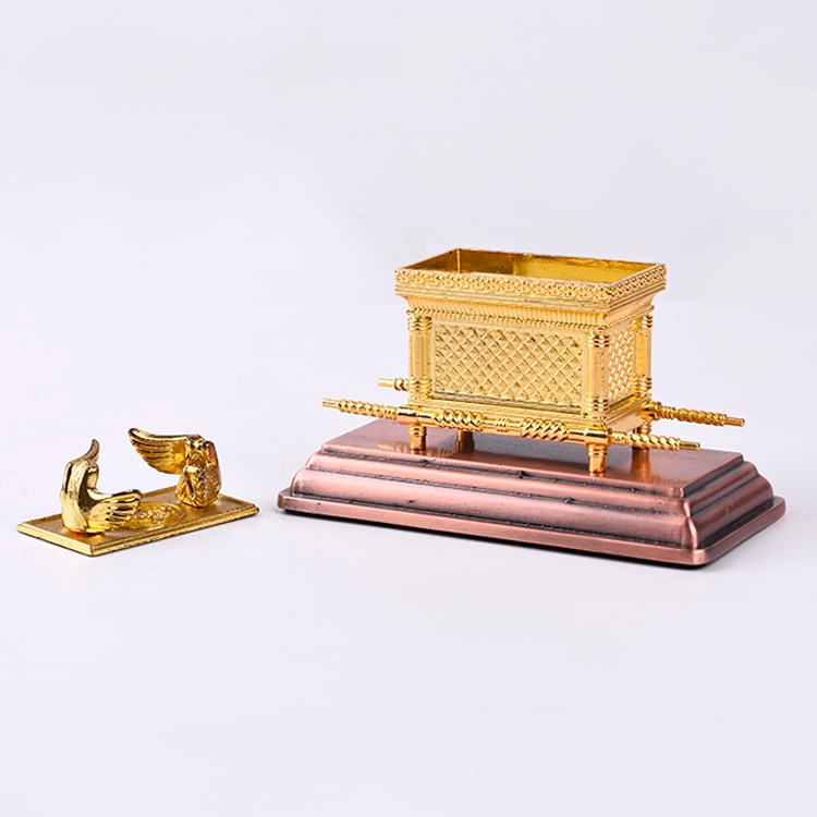 Israel jødedom legering ark hjem klassisk dekoration kristne forsyninger fest guld lampe bord pagtens ark