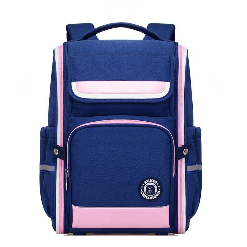 GREATOP Style Schoolbag OXford Waterproof Kids Backpack Boy Girl School Bags Children Satchel Students Mochila: Blue Pink 1