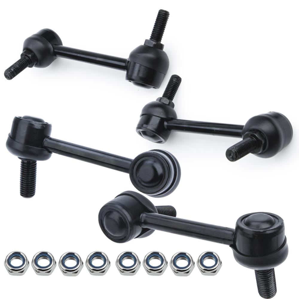 Carbole 4 Pcs Front&Rear Stabilizer Sway Bar End Links For Chevy SSR Trailblazer 2002