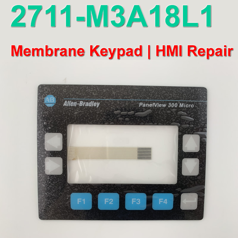 2711-M3A18L1 membraan toetsenbord voor Allen Bradley PanelView 300 Micro serie,