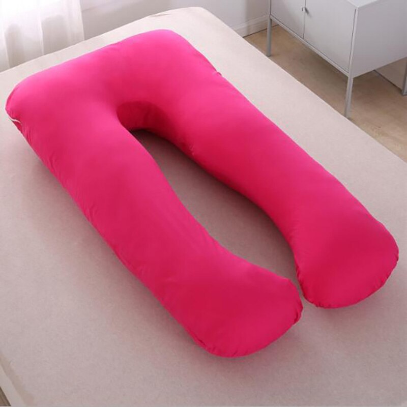 Mamma gravid sovestøttepute barsel multifunksjon u form pute avlastningspute myk 60*110cm yyf 004