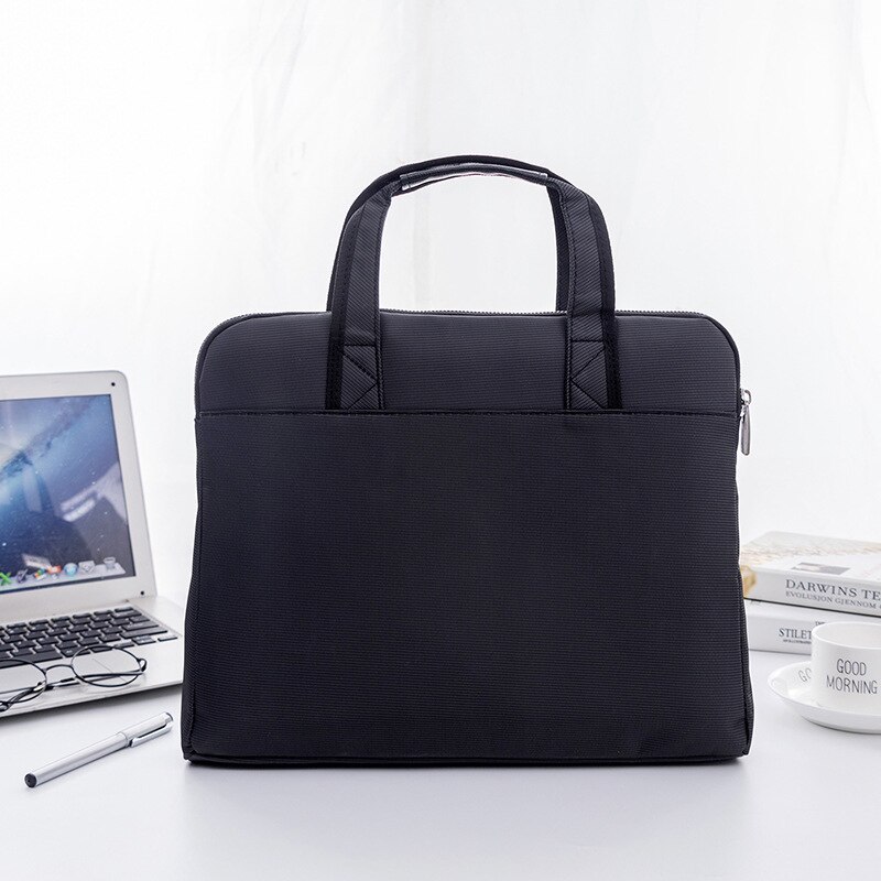 Bærbar oxford informationstaske dokumentmappe mænd og kvinder business computertaske dokumentmappe bolsa masculina maleta porte dokument