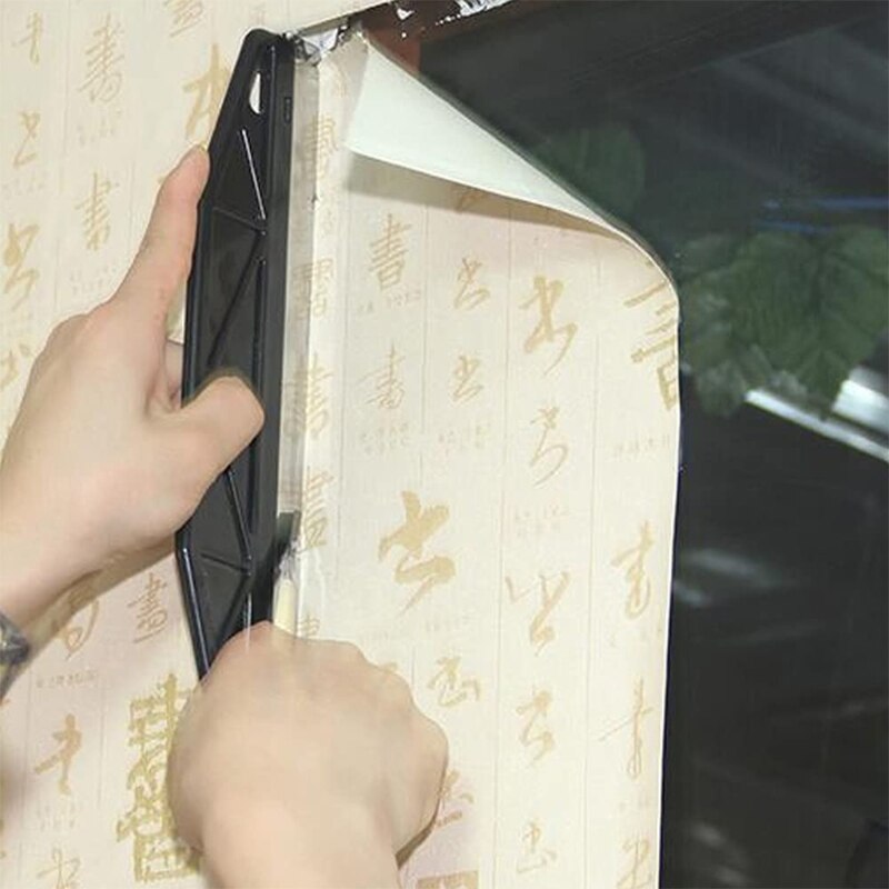 Wallpaper Scraper Hand Tools with Length 29cm DIY Plastic Handle Stainless Steel Blade Abrasion Resistance