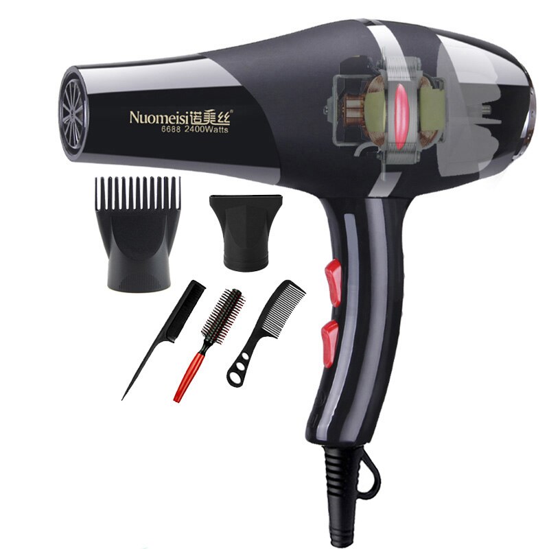 With 5 salon cold air adjustment hair dryer blow dryer hairdryer