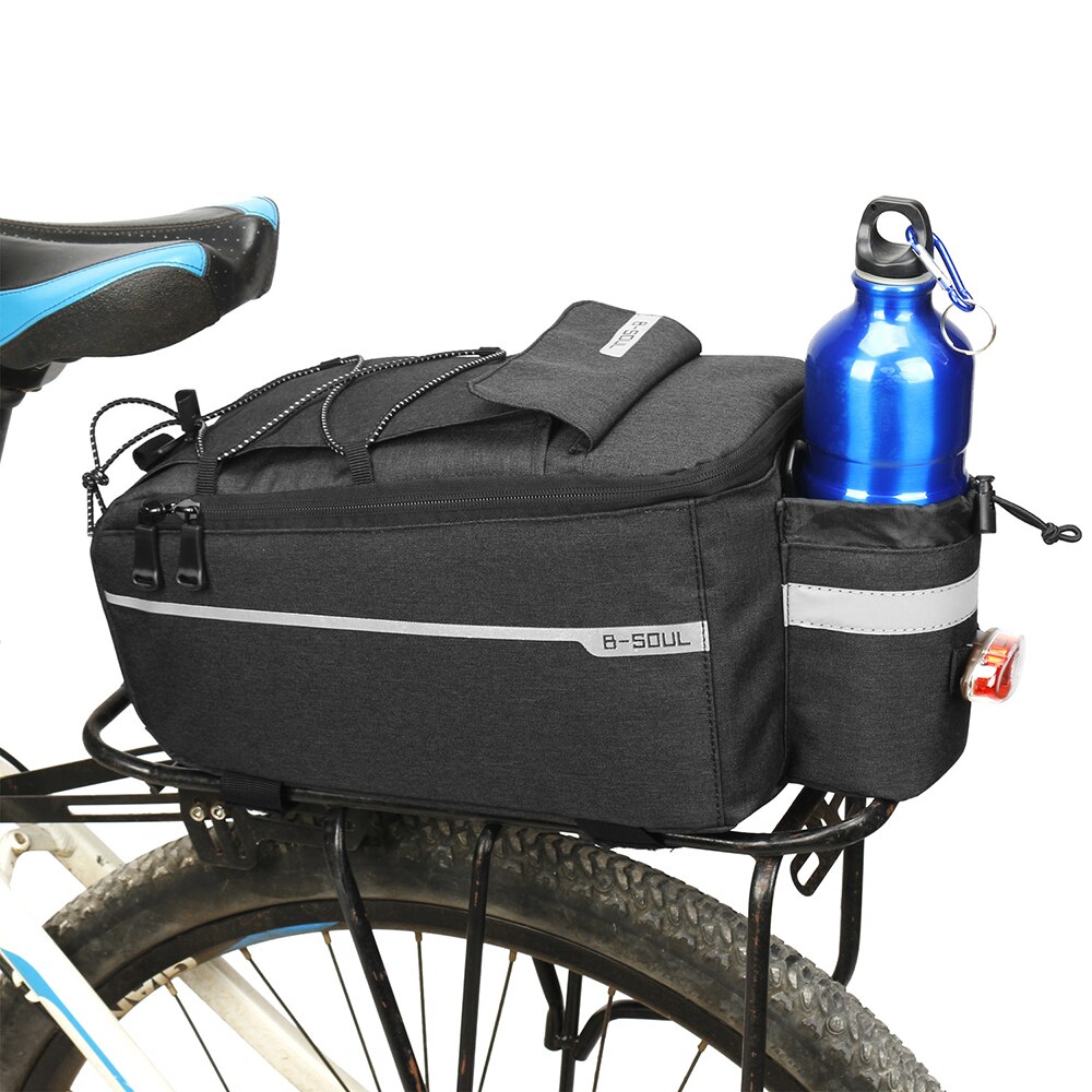 Bike Rear Bag Waterdichte Fiets Dubbele Fietstas Fiets Achter Zakken Mountainbike Zadel Rek Kofferbak Opslag Pakket Bagage