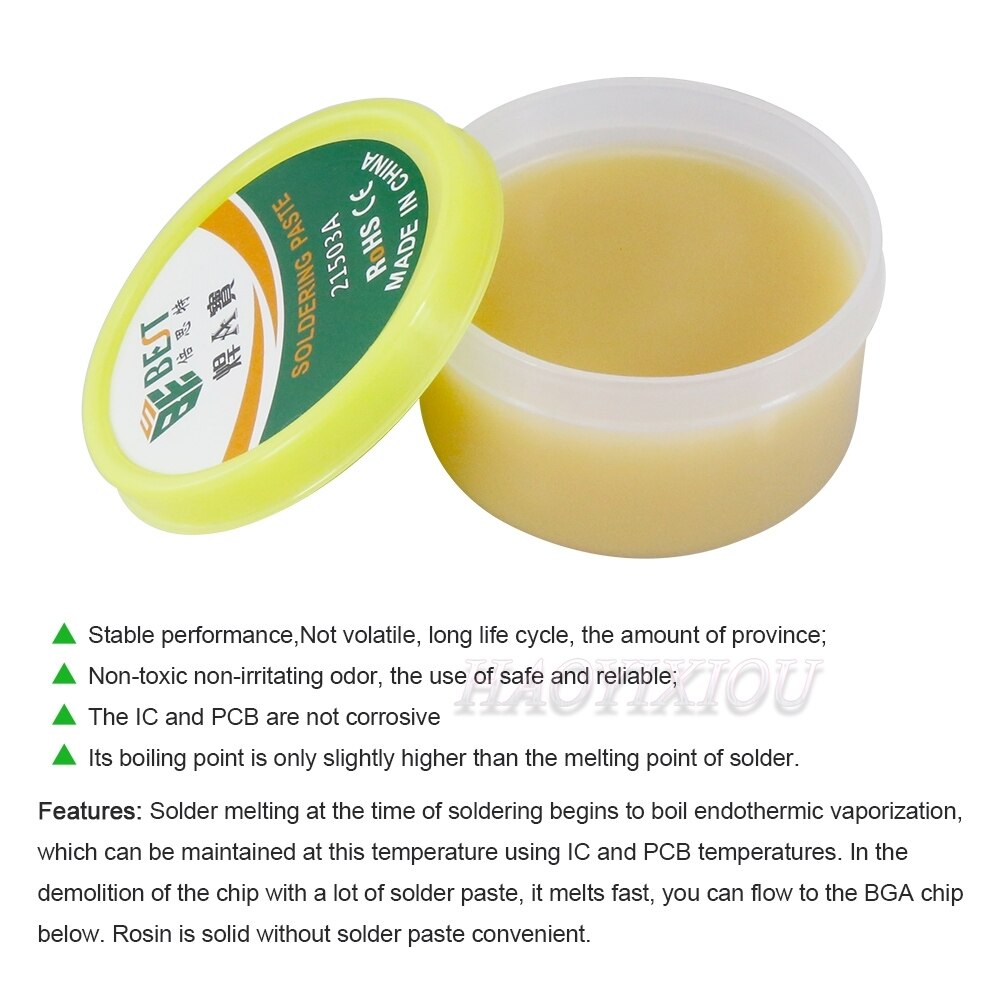 BST-21503A 150g solder paste for LED BGA SMD PGA Soldering Paste Flux Grease