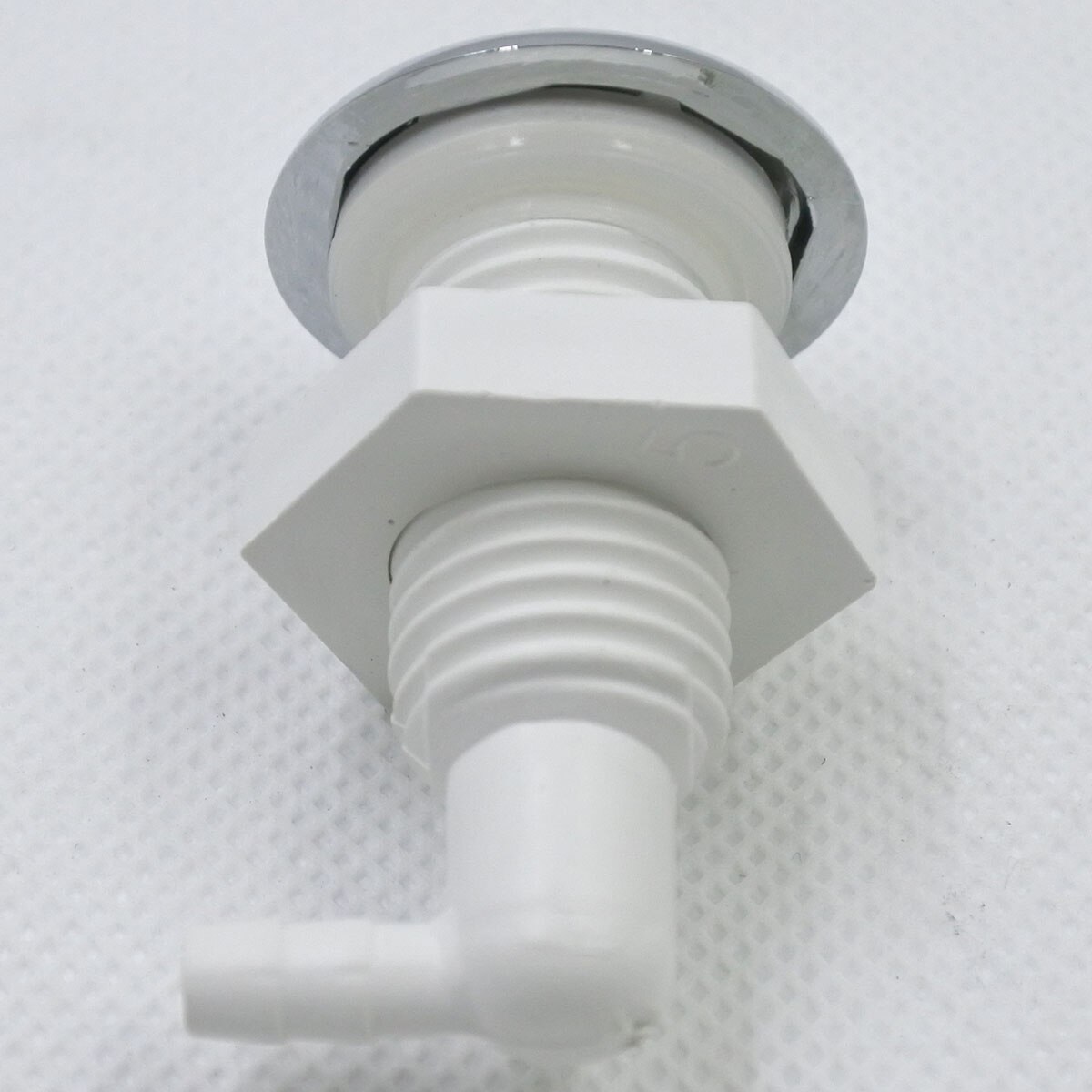 8/stücke verchromte oberfläche luft düse, pvc basis whirlpool air jet, Surf Badewanne Zubehör P-28c