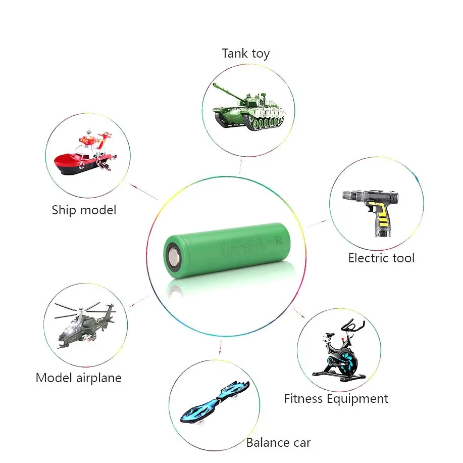 Origineel. Rechargeabie. Vtc 6.3.7V.3000Mah. Li-ion. Battery.18650 Voor Us18650.vtc6.30a Speelgoed Zaklamp. Tool. Elektrisch Gereedschap.