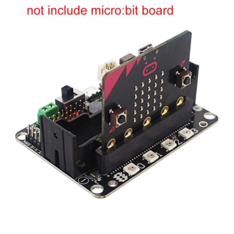 Carte d&#39;extension pour MICROBIT Python, adaptateur pour voiture intelligente, Robot de programmation, bricolage