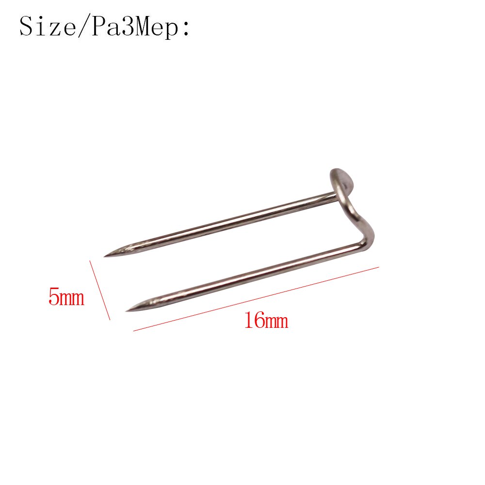 20 sztuk szpilki ze stali nierdzewnej u-Szpilka robić wyświetlania biżuterii kołdra aplikacja krawieckie szpilki szycia igły akcesoria robić szycia srebrny