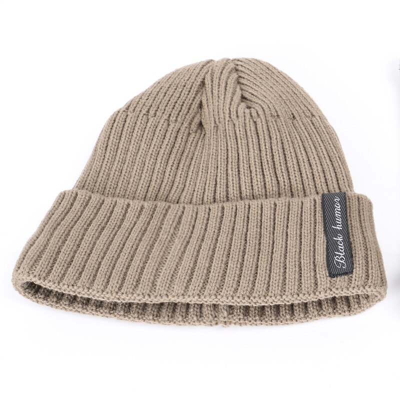 Vinterhat i fløjl plus fløjl, komfortabel high #39 end #39 og #39 , varm polstret blød hat til mænd