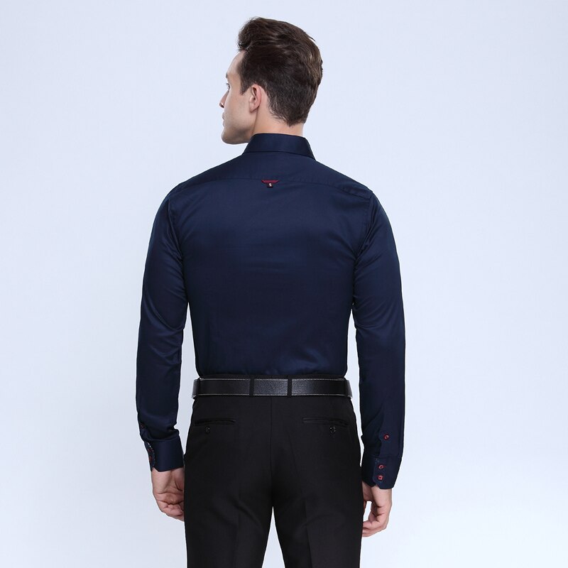 Top Italian Men Shirts Camisas Hombre Men's Shirt Long Sleeve Euro Size Homme camiseta masculina VSD Shirt