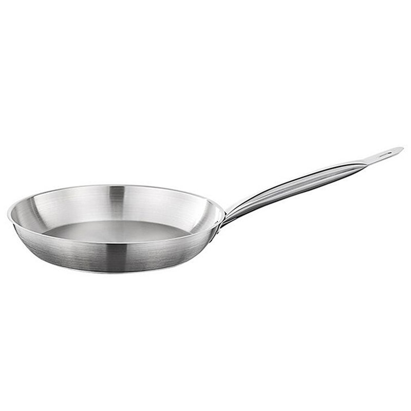 Botique-Keuken 20 Cm Inductie Koekenpan Rvs Koekenpan Koekenpan Kookgerei Accessoires Koken Gereedschap