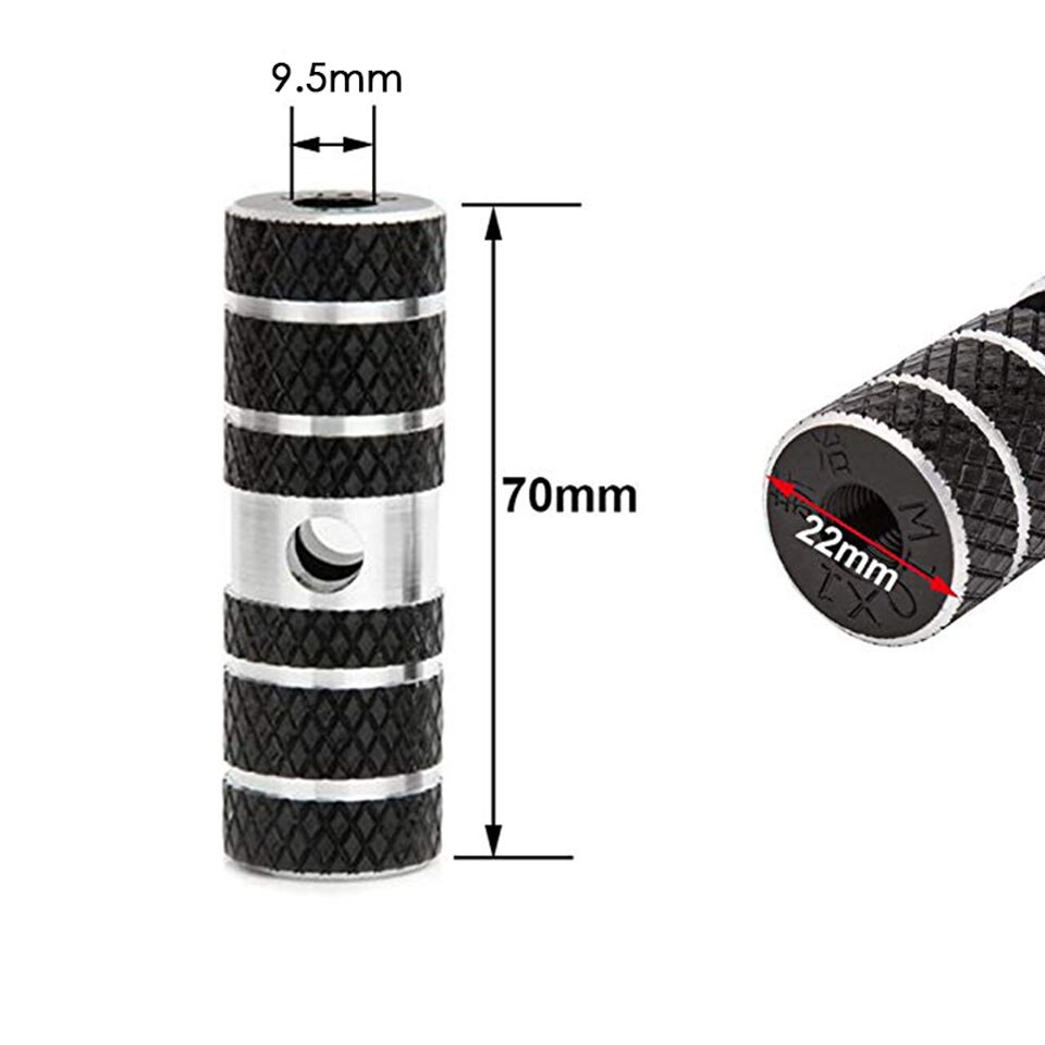 Clavijas de aleación de aluminio para bicicleta de montaña, pedales de eje trasero y delantero