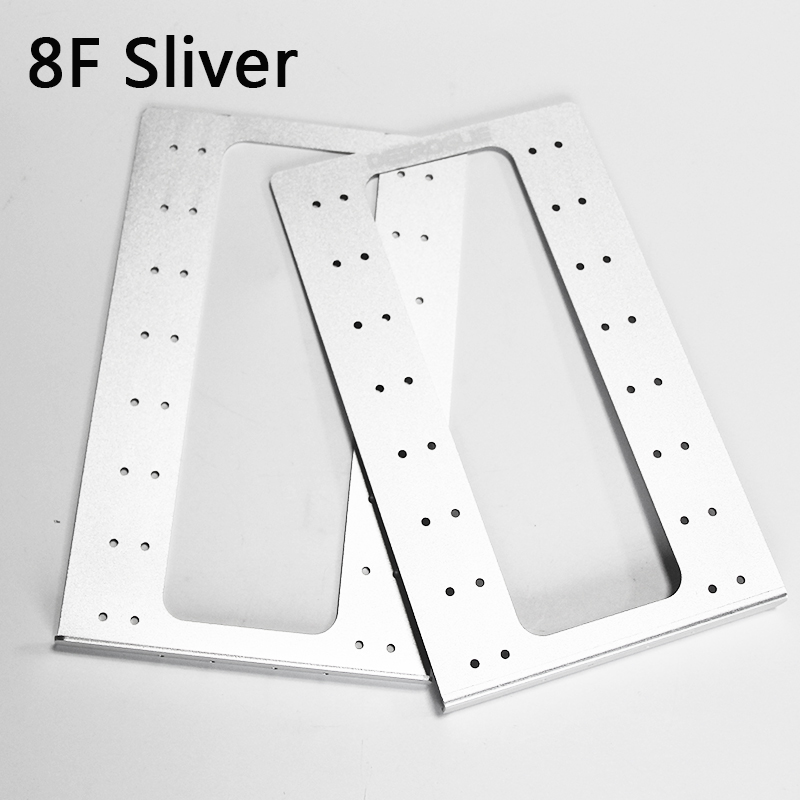 Aluminium 3,5 HDD Festplattenhalterung DIY Festplattenbox Festplatten-Erweiterungsgestell Chassis-Zubehör: Gold