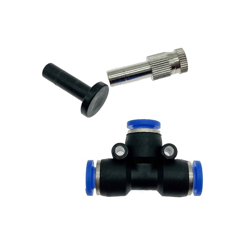 6m-18m Outdoor Misting Cooling System Kit For Greenhouse Garden Patio Waterring Irrigation