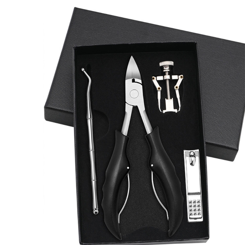 Podiatrist Toenail Clipper Thick Ingrown Toe Nail Clippers for Men Seniors Pedicure Clippers Toenail Cutter