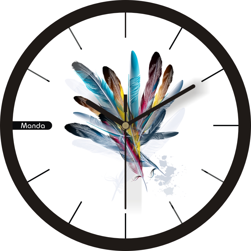 Reloj mural luminoso con números, luces LED nocturnas silenciosas, brillantes y decorativos, Relojes de pared de moderno y decoración para el hogar y la sala de estar: G
