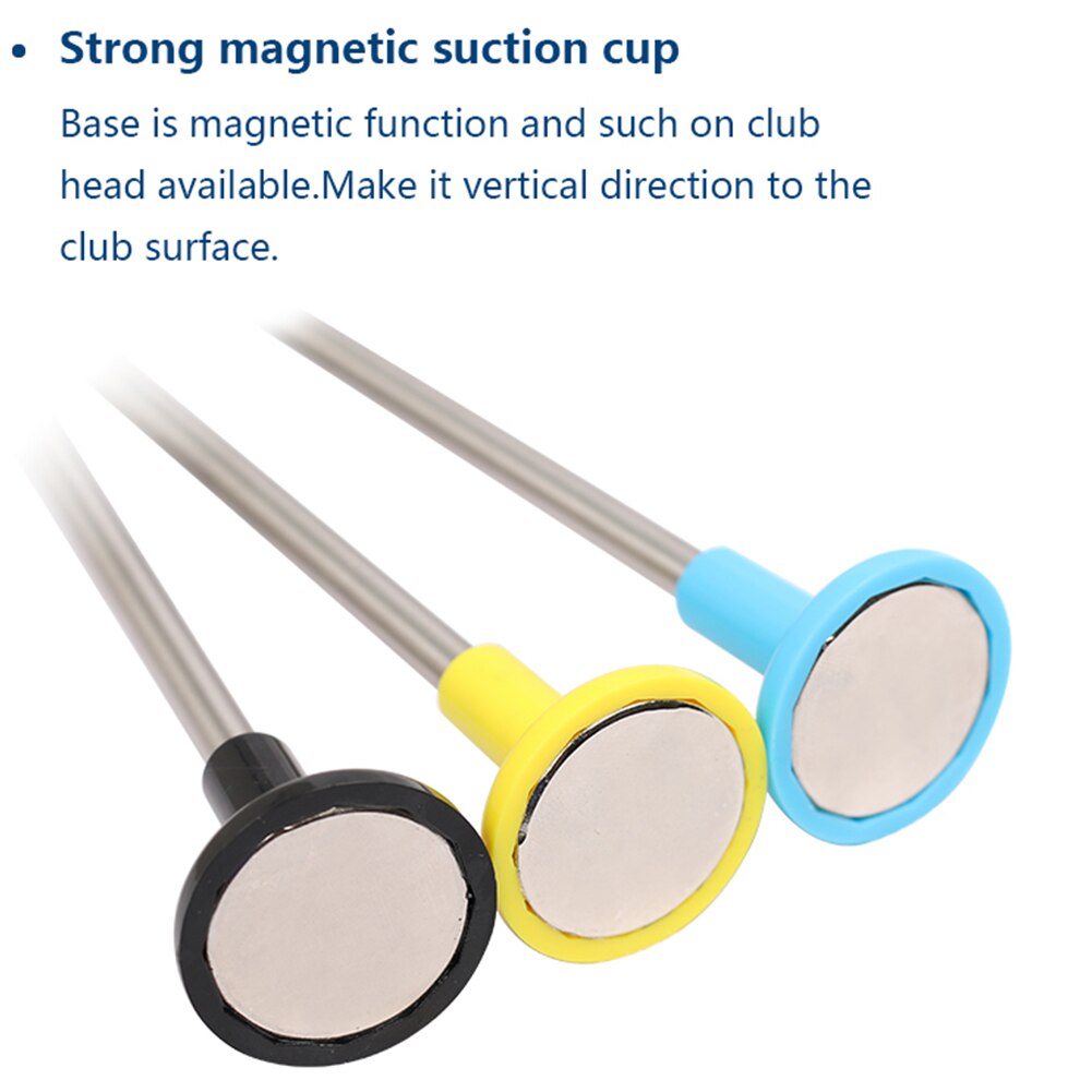 Magnetic Golf Cutter Direction Indicator Swing Club Alignment Correct Stick Golf Swing Aim Lie Angle Tool