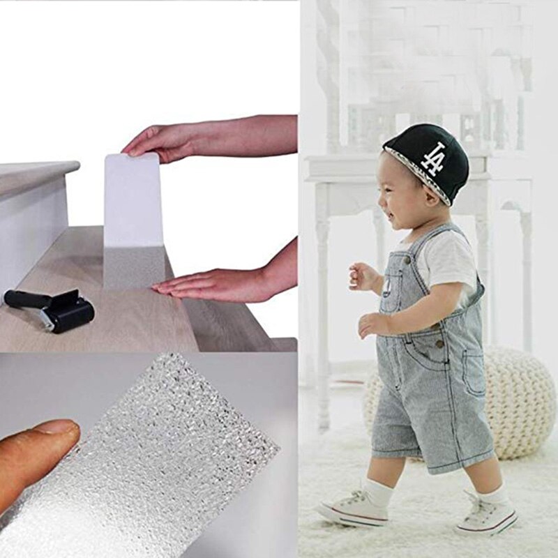 10m sklisikre grepstape sikkerhetsanti-skli innendørs utendørs klistremerker sterkt selvklebende sikkerhetstrekktape trapp gulv