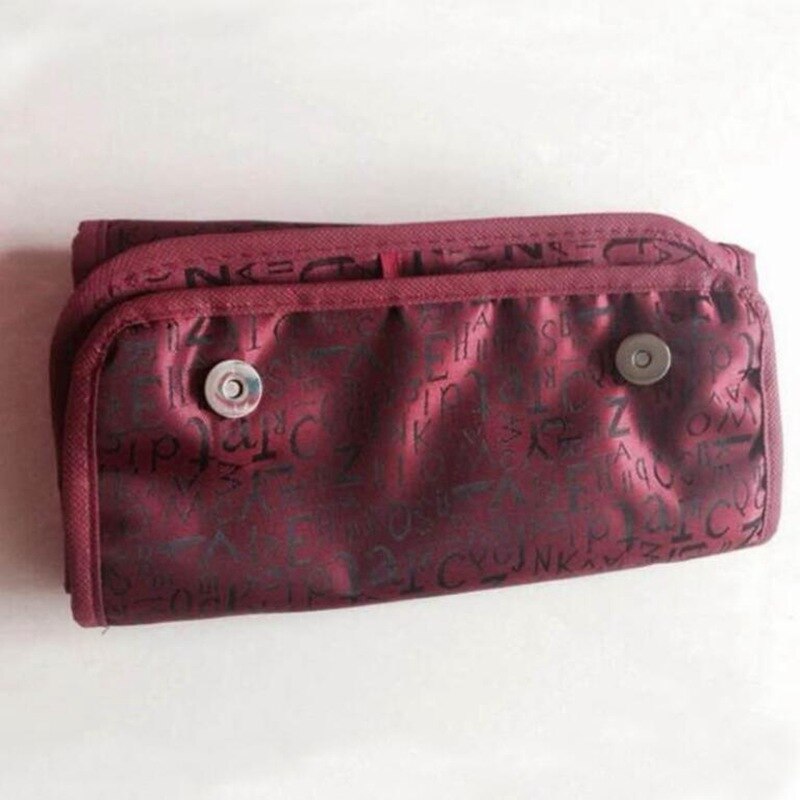 Grande capacidade roll-n-go saco cosmético para as mulheres armazenamento de viagem impermeável pvc compõem saco beleza higiene pessoal organizador caso kit