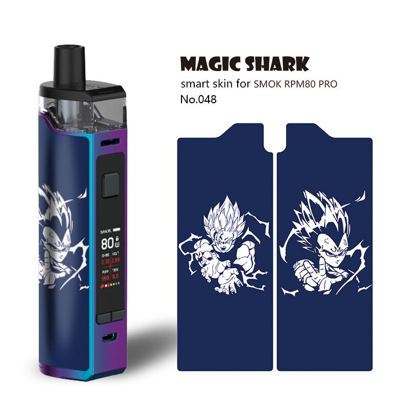 Magic Shark Vendetta Messi Dragon Ball Skull Cover Case Sticker Film for RPM 80 Pro RPM80 Pro