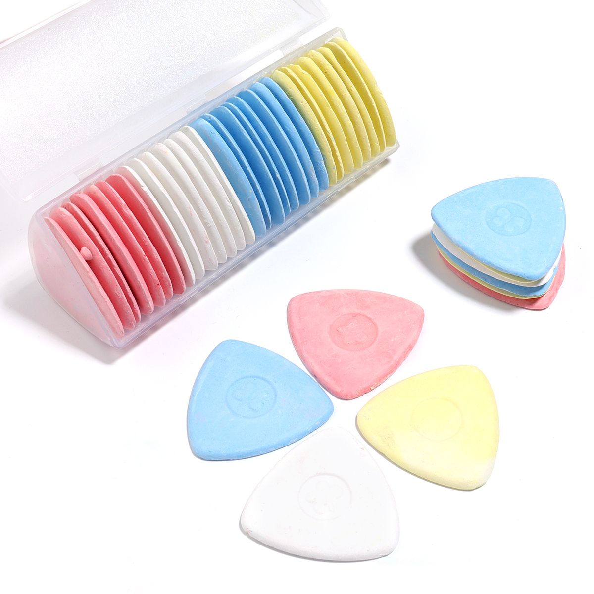 6-30 unids/set de tiza de tela a medida, marcador de tela borrable, ropa de retales para manualidades DIY, herramientas de costura para marcar prendas