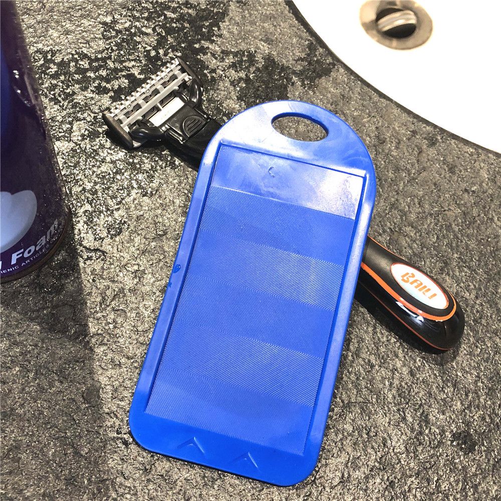 Shaving Razor Blade Sharpener Extend Life of Razor Blade Silicone Shaving Cleaner Tool Safety Razors for Shaving Men Accessories