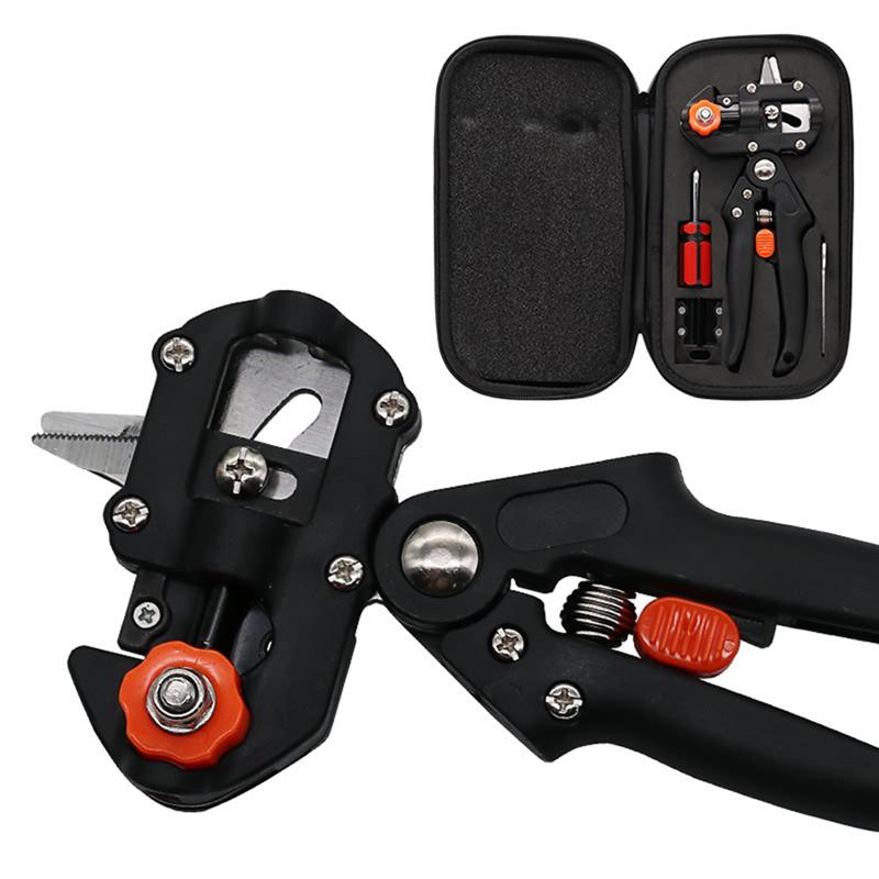 BESTOYARD Garden Fruit Tree Prune Shear Snip Grafting Cutting Tool w/2 Extra Blades Tree Grafting Kit