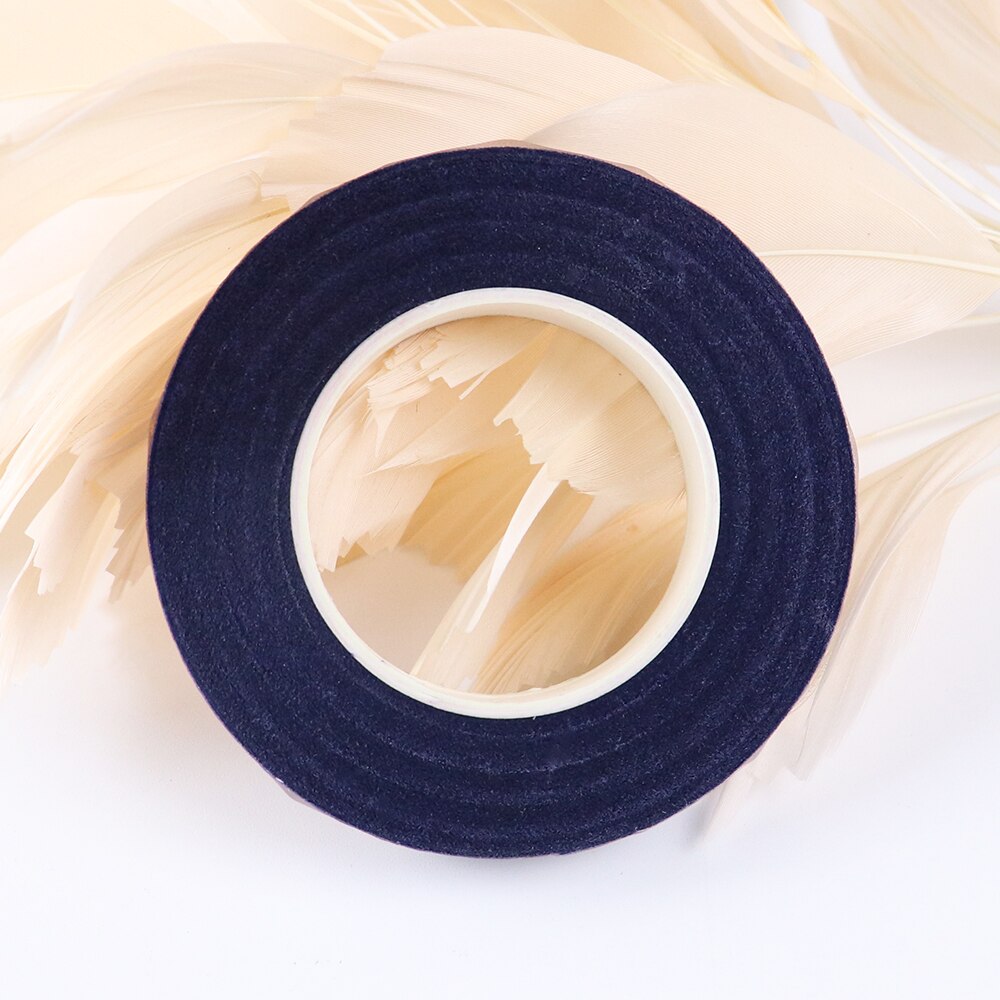 Hele rol effen satijnen lint, satijnen linten, zelfklevend, boeket, bloemen, stengeltape, feest, bruiloft, decoratie, knutselen: 13