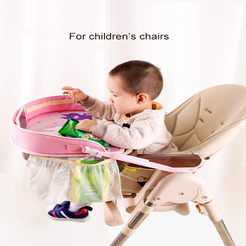Bærbart bilsæde til børn bord mad drikke bord bakke baby bil sikkerhedssæde bakke vandtæt klapvogn holder børn bil tilbehør