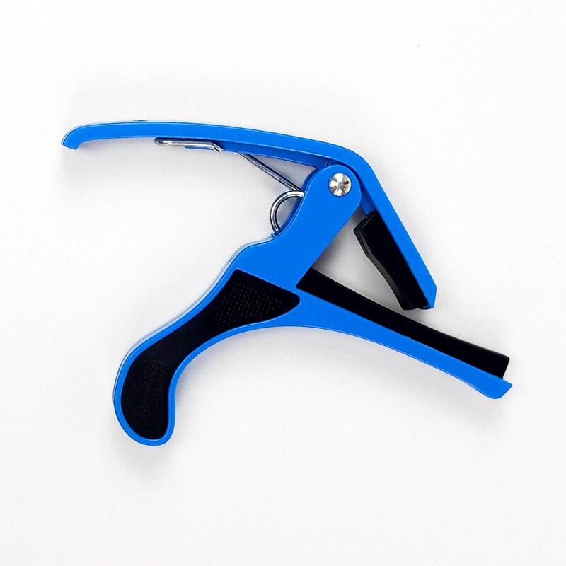 Gitarr capo instrument banjo ukulele tillbehör: Blå 1 st