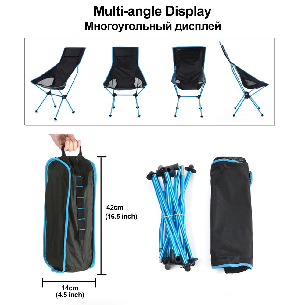 Helinox Incline Festival Chair Quilt Lichtgewicht Stoel Blauw kopen