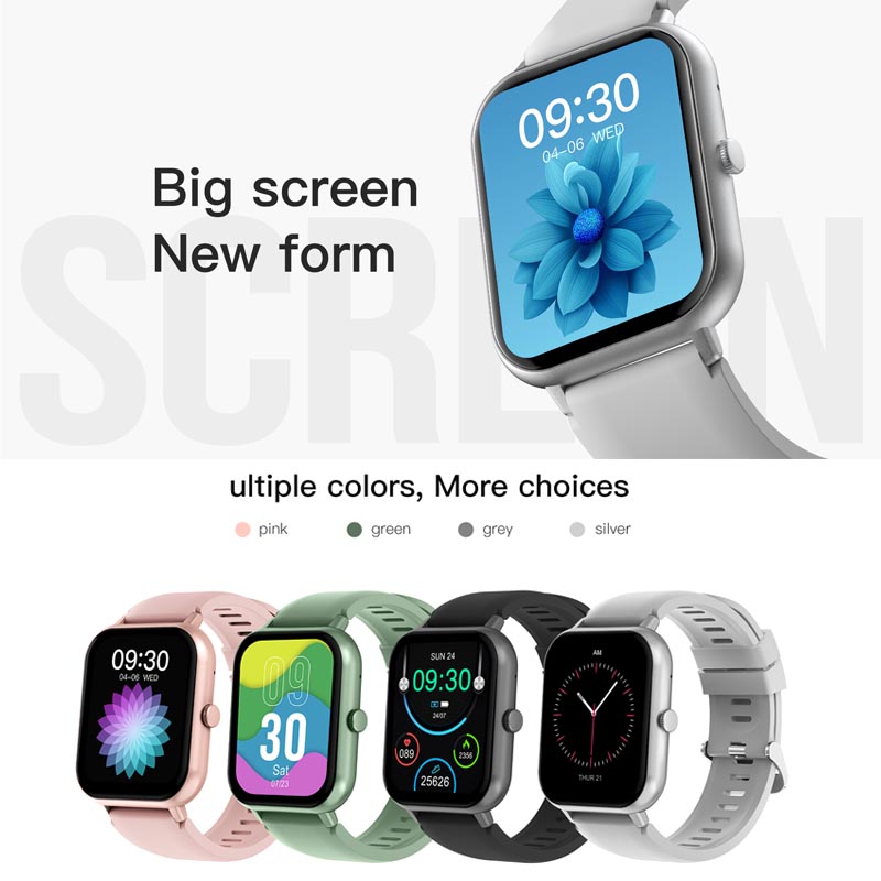 Nowy Smartwatch 2025 Dla Kobiet i Mężczyzn Prezent Pełny Ekran Dotykowy Zegarki Sportowe zdatność Połączenia Bluetooth Smartwatch Damski Dla Androida i iOS