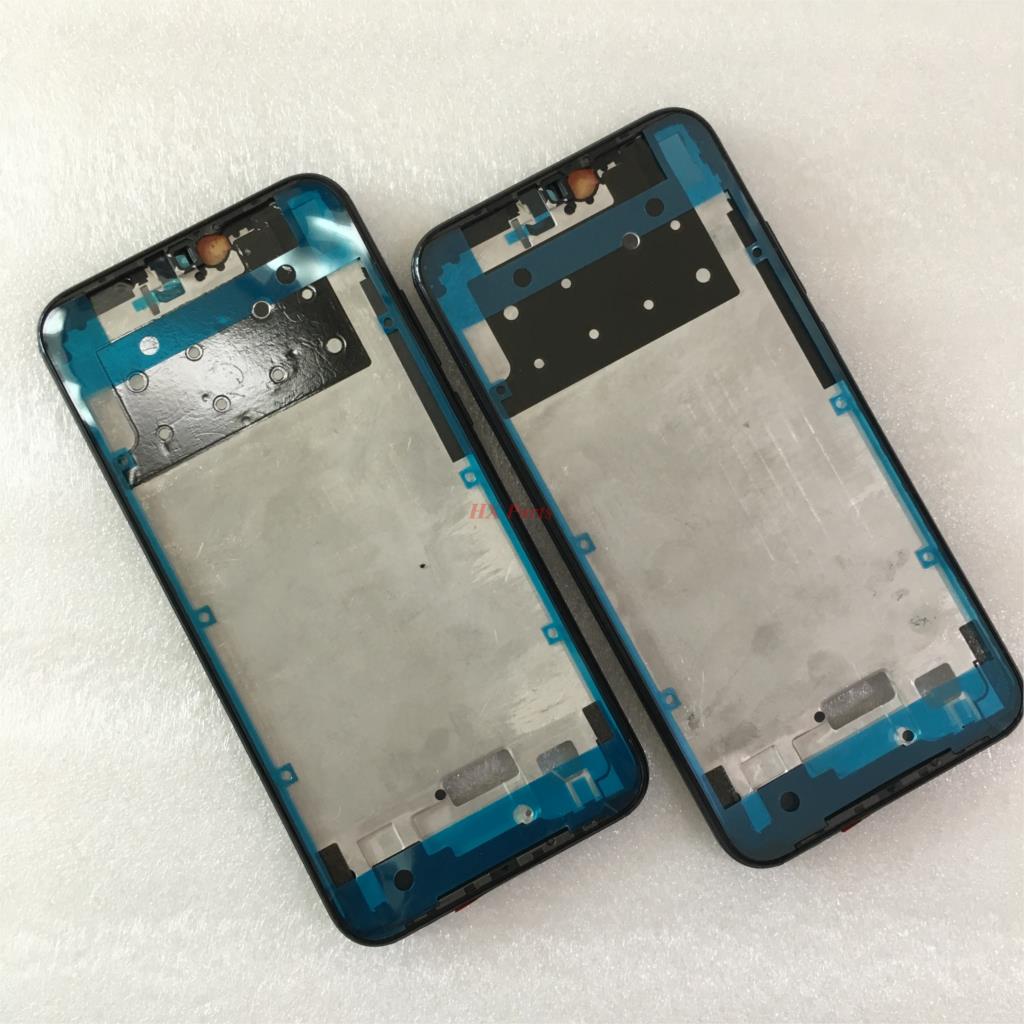Lcd Back Faceplate Voor Huawei P20 Lite/Nova 3E Front Frame Behuizing Midden Bezel Chassis + Sticker Lijm Reparatie onderdelen