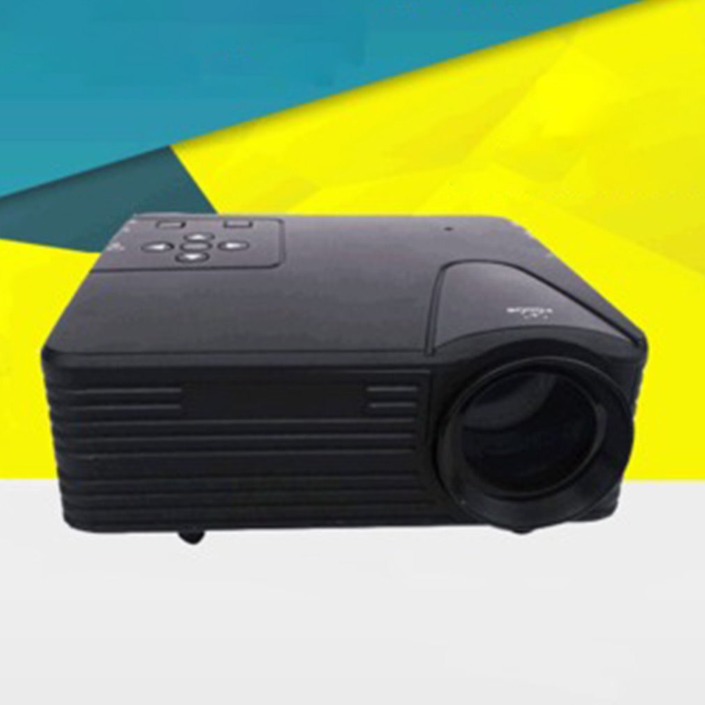 H80 Projector Draagbare Mini 640X480 Pixels Full Hd Helderder En Clear Led Projector Video Home Cinema Theater