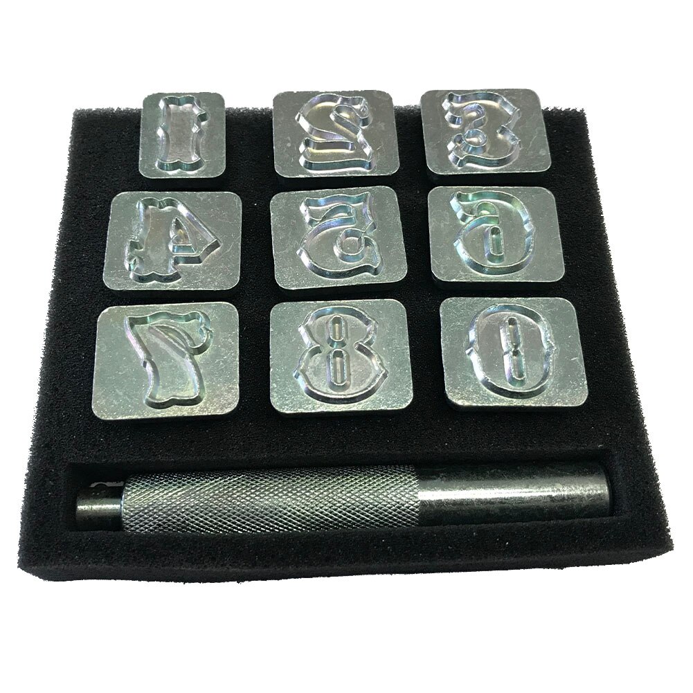 Carving Leather Art Alphabet Set Letters Stamp Handmade Durable Metal DIY Tools TP899: Default Title