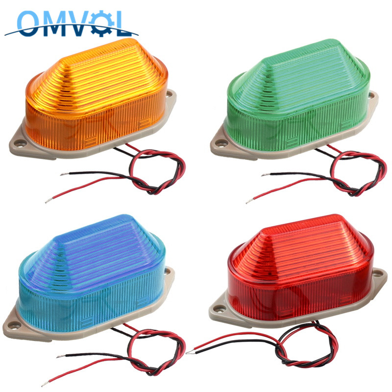 N-3051 Lampje Strobe Signaal Waarschuwingslampje Lamp Kleine Knipperlicht Security Alarm 12V 24V 220V Led